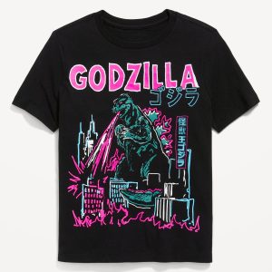 Godzilla™ Gender-Neutral Graphic T-Shirt for Kids
