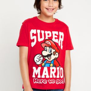 Super Mario Bros.™ Gender-Neutral Graphic T-Shirt for Kids