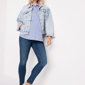 Maternity Premium Full Panel Rockstar Super Skinny Jeans