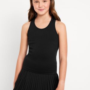 Seamless Fitted Performance Tank Top for Girls