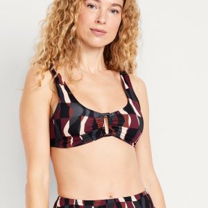 Textured Swim Top