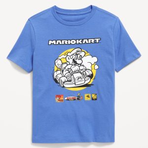Mario Kart™ Gender-Neutral Graphic T-Shirt for Kids