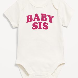 Short-Sleeve Graphic Bodysuit for Baby