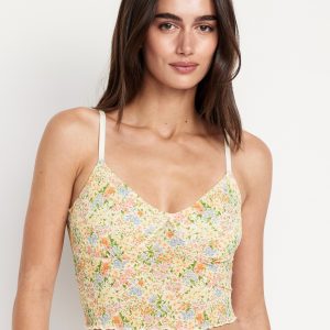 Mesh Cami Lounge Top