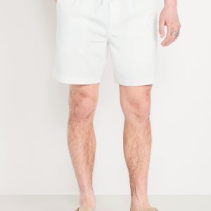 Twill Jogger Shorts -- 7-inch inseam