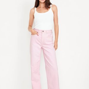 Extra High-Waisted Wide-Leg Jeans
