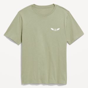 Crew-Neck Graphic T-Shirt