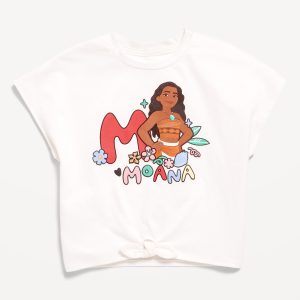 Disney© Graphic Tie-Knot T-Shirt for Toddler Girls