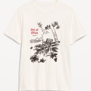 Crew-Neck Graphic T-Shirt