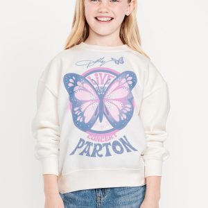Dolly Parton™ Oversized Graphic Sweatshirt for Girls
