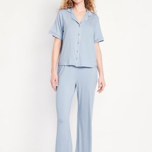 Sunday Sleep Knit Jersey Pant Set