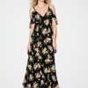 The Occasion by Old Navy Off-Shoulder Ruffle Chiffon Maxi Dress