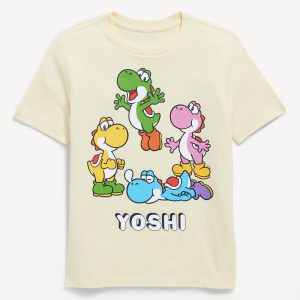 Super Mario™ Yoshi Gender-Neutral Graphic T-Shirt for Kids