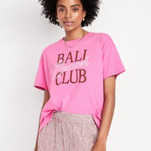 Vintage Crew-Neck Graphic T-Shirt
