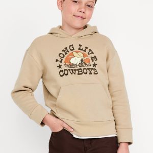 Peanuts™ Snoopy Gender-Neutral Graphic Pullover Hoodie for Kids