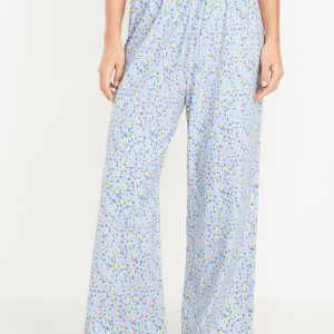 High-Waisted Slouchy Lounge Pants