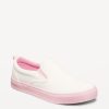 Faux-Leather Slip-On Sneakers for Girls