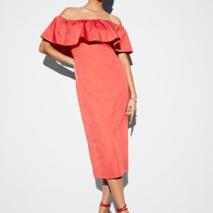The Occasion by Old Navy Ruffle Midi Dress