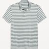 CloudMotion Striped Polo