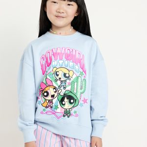 The Powerpuff Girls™ Oversized Graphic Tunic Sweatshirt for Girls