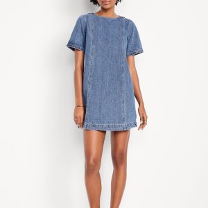 Denim Mini Dress