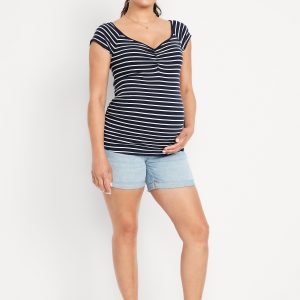 Maternity Full-Panel WOW OG Short -- 5-inch inseam