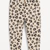 Printed Cinched-Hem Logo-Graphic Jogger Sweatpants for Toddler Girls