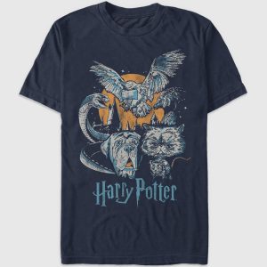 Harry Potter Night Animal Graphic T-shirt