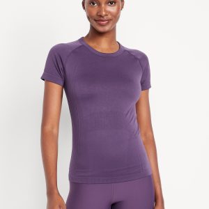 Fluid Seamless Fitted T-Shirt