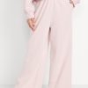 Baggy Fleece Straight-Leg Sweatpants for Girls