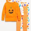 Snug-Fit Graphic Pajama 4-Piece for Toddler & Baby