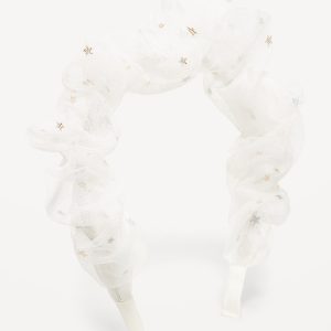 Outtek™ Sparkly Tulle Headband for Toddler Girls
