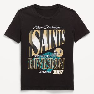 NFL™ New Orleans Saints™ Gender-Neutral Graphic T-Shirt for Kids