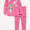 Gabby's Dollhouse™ Unisex Graphic Snug-Fit Pajama Set for Toddler & Baby