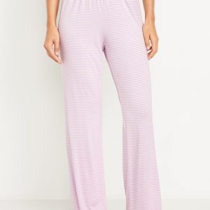 Mid-Rise Classic Jersey Pajama Pants